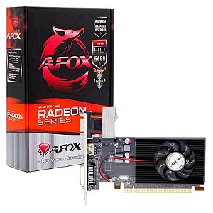 Placa de Vídeo Afox Radeon HD5450 1GB DDR3 - Desempenho Eficiente para Jogos e Multimídia