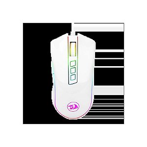 Mouse Gamer Redragon M711W Cobra 10000 DPI - Branco Sem Fio para Alta Performance