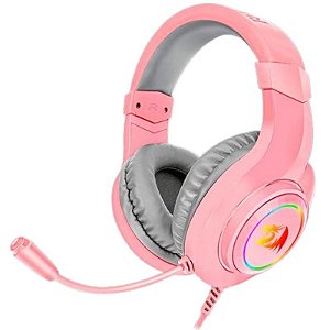 Fone De Ouvido Jogos Redragon Hylas H260P Rgb Com Fio