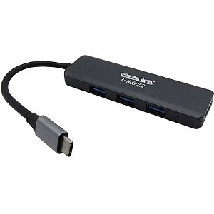 Hub USB-C 3.1 5 em 1 Satellite A-HUBC52 - Conectividade Versátil e Prática
