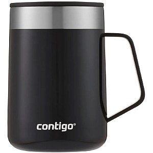 Caneca Térmica em Aço Inoxidável Contigo (414mL) - Cor Licorice