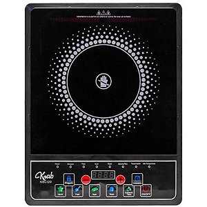 Cozinha Elétrica Infravermelho Krab KBCI20 - 2000W/LED - 110V - Preto