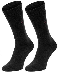 Meias Masculinas Tommy Hilfiger 371111 - Pacote Com 2 Pares