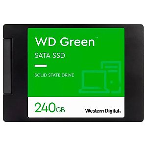 SSD Western Digital Green 240GB SATA 2.5'' - Desempenho Superior e Confiável