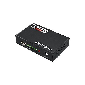 Divisor HDMI HLD 4 Portas - Full HD 1080P 1x4 para Conexões de Vídeo