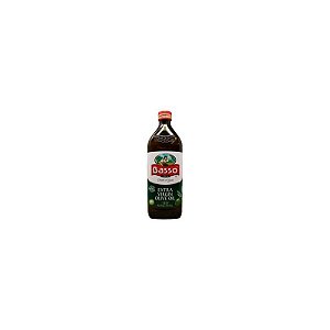 Azeite de Oliva Extra Virgem Basso 1 Litro - Qualidade Superior em Garrafa Elegante