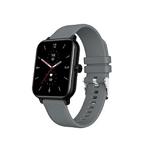 Relógio Inteligente FTX F24-BW 50MM - Preto e Cinza com Monitoramento Avançado
