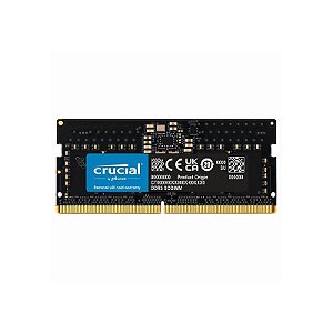 Memória RAM Crucial DDR5 8GB 5600MHz para Notebook - CT8G56C46S5