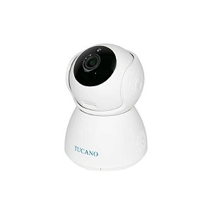 Câmera de Segurança IP Tucano TC-Q9 Full HD Wi-Fi Branca - Monitoramento Eficiente