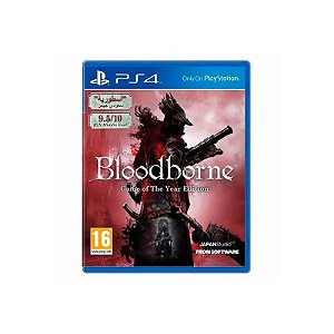 Bloodborne: Edição de Jogo do Ano para PS4 - Aventura Sombria e Desafiadora