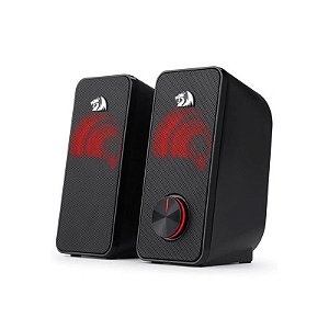 Caixa de Som Redragon GS500 Stentor Gaming 5W Estéreo 2.0 - Preto USB