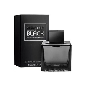 Perfume Antonio Banderas Seduction in Black EDT 200ml - Masculino