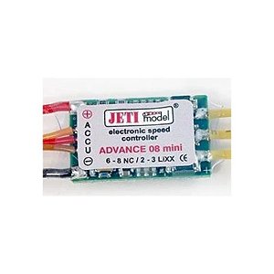 Jeti 8 Mini P - Motor Sem Escova para Modelismo de Alta Velocidade