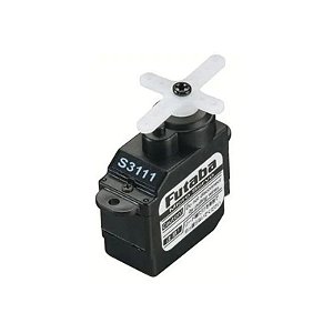 Servo Micro Futaba 6.6G S3111 Modelo Série-S compacto.