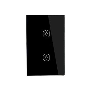 Interruptor de Parede Inteligente Zemismart Zigbee ZN U02U com 2 Botões Pr - Automação Residencial de Alta Tecnologia