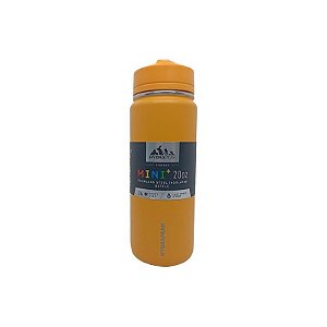 Garrafa Térmica Portátil Hydrapeak Hp-Mini-20 600Ml - Tangerina