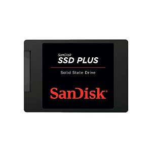 SSD Sandisk Plus 240GB - Velocidade de 530 MB/s - SATA III de Alto Desempenho