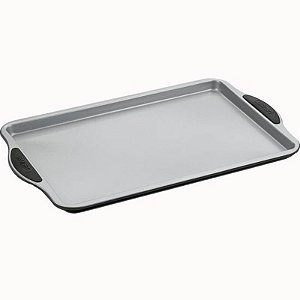 Assadeira Retangular Antiaderente Cuisinart SMB-17BS 43cm de Alta Durabilidade