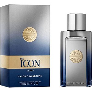 Perfume Masculino Antonio Banderas The Icon Elixir Edp 100Ml - Elegância E Charme