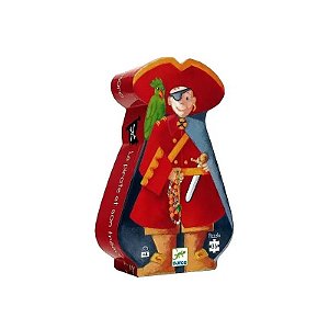 Quebra-Cabeça Pirata e Tesouro - 36 Peças - Djeco DJ07220