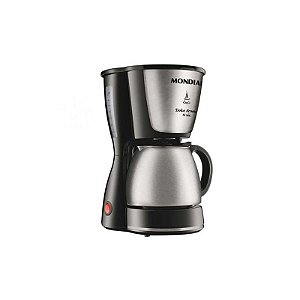 Cafeteira Elétrica Mondial Dolce Arom Inox C-34 110V - Sabor e Praticidade para o Seu Café