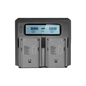 Carregador Digital Duplo para Baterias 970 - Eficiência e Confiabilidade