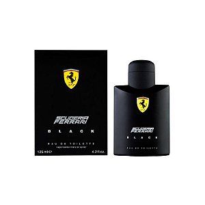 Perfume Ferrari Black EDT 125ML - Elegância e Estilo em Cada Fragrância