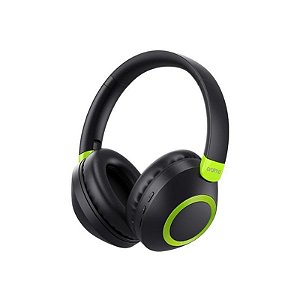 Fones de Ouvido Bluetooth Oraimo Boompop 2 OHP-610 Preto/Verde com Conexão USB-C