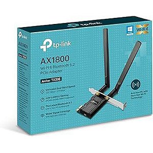 Adaptador de Rede PCI-e TP-Link Archer TX20E Wifi 6 AX1800 com Bluetooth
