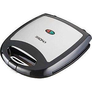 Sanduicheira Elétrica Xion Xi-Sw40 1200W - Preto E Inox - Ideal Para Lanches Rápidos