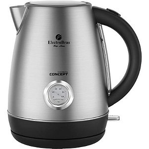 Chaleira Elétrica Electrobras Ebje-05 220V Prata E Preto - Eficiência E Elegância