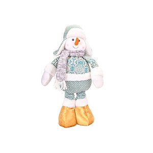 Boneco de Neve Inflável Ajustável 50CM a 96CM - Decoração Festiva