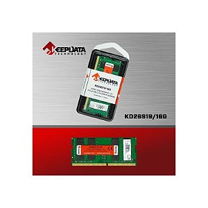 Memória DDR4 16GB 2666MHz Keepdata KD26S19 16GB