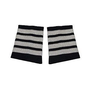 Epaulettes de Piloto 4 Barras Prateadas para Uniforme Marinho WAPX705-4S