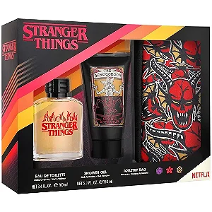 Kit Presente Perfume Stranger Things Edt 100Ml + Shower Gel 150Ml - Masculino