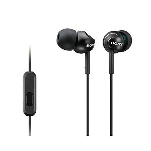 Fone de Ouvido Sony MDR EX110AP - Preto