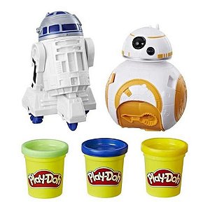 Kit De Modelagem Play-Doh Star Wars Droid Heroes Para Crianças