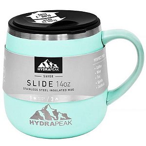 Caneca Garrafa Térmica Copo Térmico Hp Slide 14 Aqua 414Ml Água