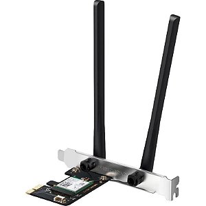 Adaptador WiFi 6 PCI-E Mercusys AX3000 com Bluetooth MA80XE