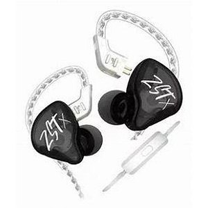 Fone de Ouvido KZ ZST X com Alta Qualidade de Som e Conforto Ergonômico