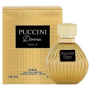 Perfume Puccini Donna Gold Eau de Parfum Feminino - 100ML