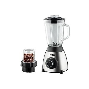 Liquidificador Inox Raf R.300 - 1000W, 2X1, 220V - Alta Potência e Design Moderno