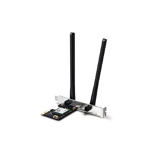 Adaptador Wi-Fi 6 Mercusys MA80XE AX3000 Dual Band para PC - Cor Preta