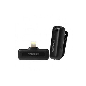 Microfone Sate A-MK142 Wireless Lightning - Preto