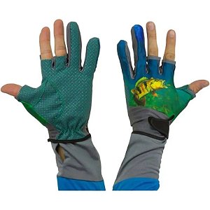 Luvas Sumax Tucunare Para Pescadores - Modelo Luva-4