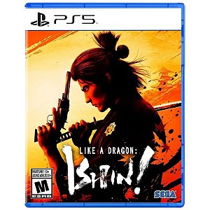 Jogo Like a Dragon: Ishin! - PlayStation 5 com Ação Avassaladora e Aventura Épica