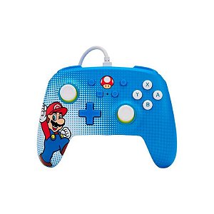 Controle Powera Pro Wired Mario Pop Art para Nintendo Switch - Modelo PWA-A-02733