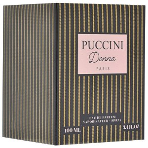 Perfume Puccini Donna Paris Preta Edp 100Ml Feminino
