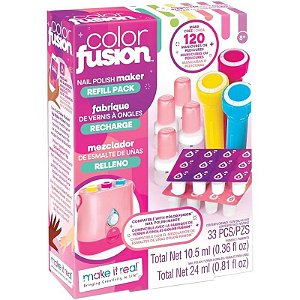 Esmalte De Unha Color Fusion Recarga Make It Real - 2563 (33 Peças)
