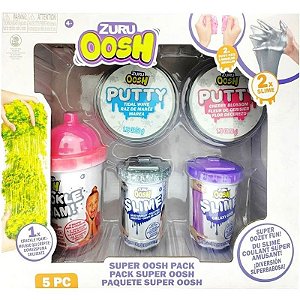 Pacote Super Oosh Zuru - 5 Peças Incríveis para Diversão Garantida